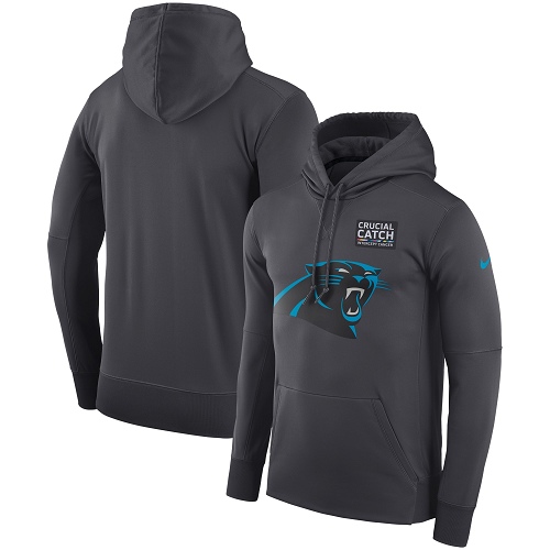 Carolina Panthers Authentic Font Pullover Hoodie Black | NFL Jersey ...